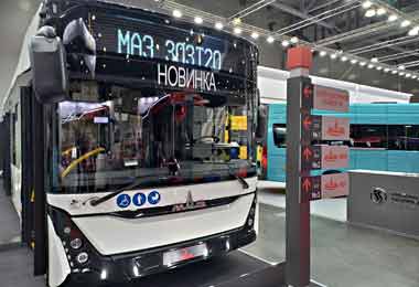 МАЗ представил свою электротехнику на выставке BW Expo-2022 в Москве