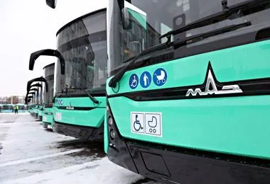 МАЗ сохранил восьмое место по продажам новых автобусов в России по итогам января 2026 года