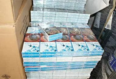 Крупную контрабанду белорусских сигарет задержали в Литве