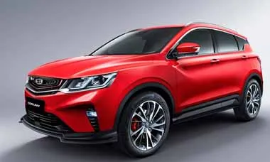 Geely Coolray снова стал самым продаваемым автомобилем марки в России