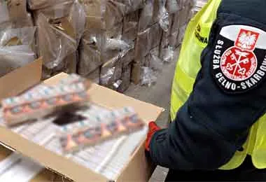 Польские таможенники выявили очередную крупную партию контрабандных белорусских сигарет