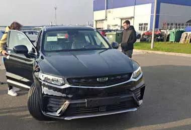 БелДжи запустила сборку новой модели Geely Tugella