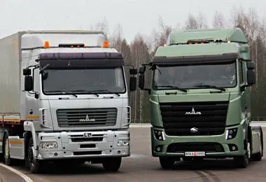 МАЗ снизил продажи новых грузовых автомобилей в России почти на 11% по итогам четырех месяцев 2026 года
