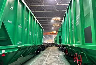 БелВЭБлизинг профинансировал поставку вагонов-хопперов для Беларуськалия