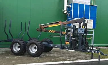 Амкодор поставил первый лесовозный полуприцеп для лесозаготовителей Урала