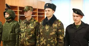 В Беларуси введены новые предметы военной формы — указ