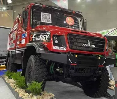 МАЗ представил свою технику на выставке COMTRANS 2021