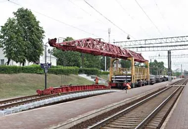 Более 100 км пути отремонтировали на БЖД за восемь месяцев 2023 г