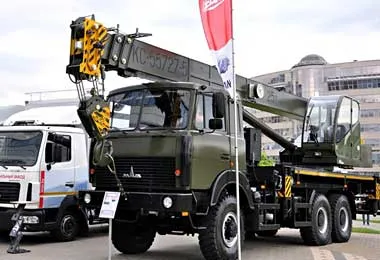 МАЗ представил новую автотехнику на выставке MILEX-2019