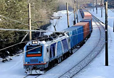 БЖД перевезла более 1,245 млн контейнеров в 2021 г