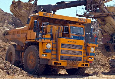 БелАЗ поставил четыре самосвала для российской алмазодобывающей компании