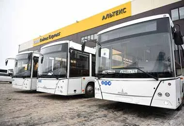 МАЗ поставил три новых автобуса в Набережные Челны