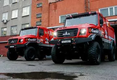 МАЗ отправил грузовики на Дакар-2021