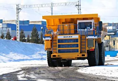 БелАЗ завершает предварительные испытания самосвала с российским газотурбинным двигателем