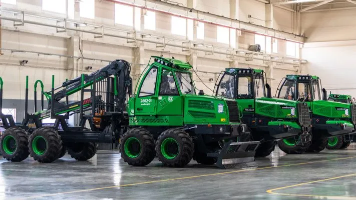 Амкодор продолжит поставлять свою лесную технику в Архангельскую область РФ