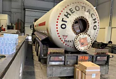 Контрабандные белорусские сигареты на 1 млн евро выявили в Литве