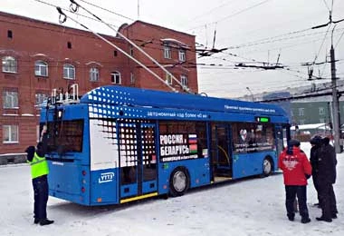 Троллейбус совместной разработки МАЗ и УТТЗ пройдет испытания в Новосибирске
