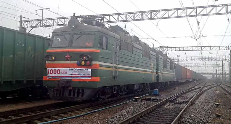 БЖД отправила юбилейный контейнерный поезд с автокомплектующими концерна BMW из Бреста в Китай