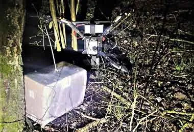 Дрон с белорусскими сигаретами перехвачен в Литве