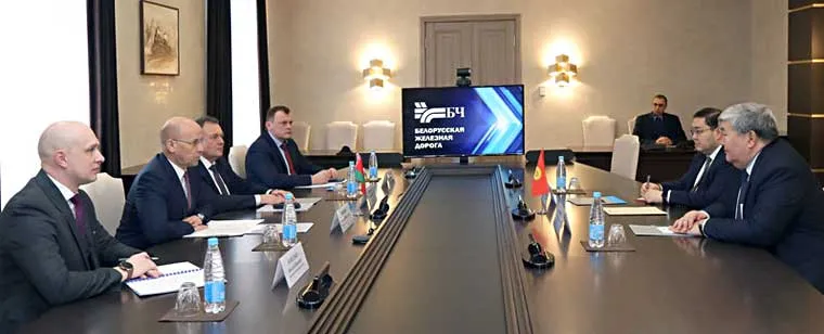 БЖД рассматривает возможность новых транспортно-логистических схем транспортировки грузов через Кыргызстан БЖД рассматривает возможность новых транспортно-логистических схем транспортировки грузов через Кыргызстан