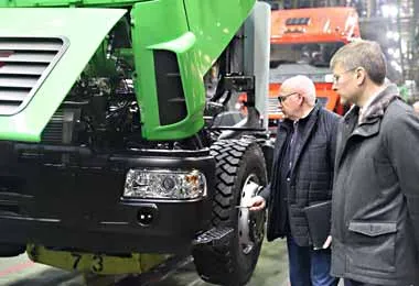 МАЗ готов поставлять технику для российской алмазодобывающей компании