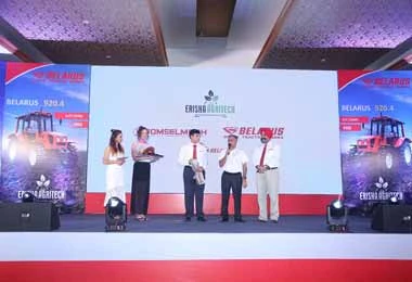 МТЗ презентовал свои тракторы в Индии