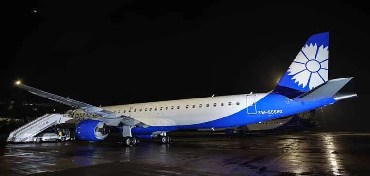Новый самолет Embraer E195-E2 для Белавиа прибыл в Минск Новый самолет Embraer E195-E2 для Белавиа прибыл в Минск