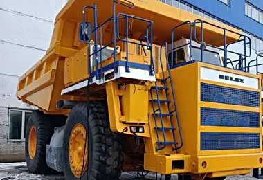 БелАЗ проводит испытания нового газотурбинного самосвала