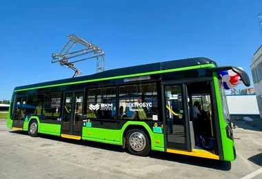 Белкоммунмаш проводит тестирование своего электробуса в Сочи