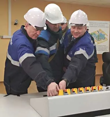 На ОАО «Гродно Азот» запущен в эксплуатацию новый цех по производству азотной кислоты и жидких азотных удобрений