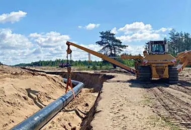 «Гомельтранснефть Дружба» заменила участок нефтепровода Унеча – Мозырь
