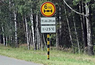 Сезонные ограничения нагрузок начали действовать на автодорогах Беларуси с 23 мая