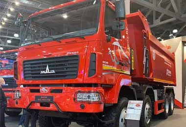 МАЗ представил свою технику на строительной выставке в Москве